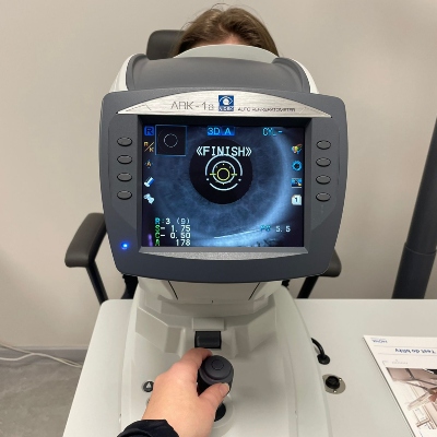 badanie w salonie optycznym słowik