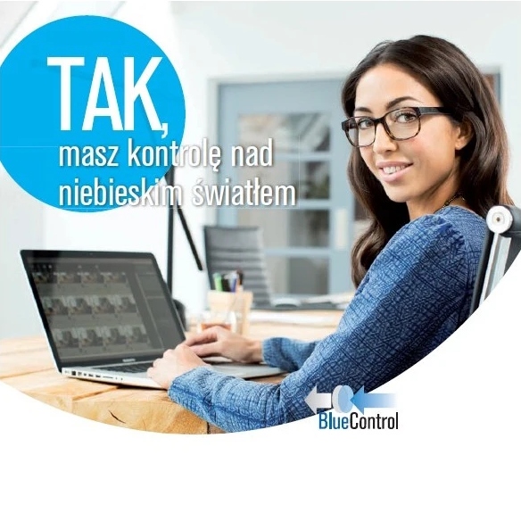 okulary z filtrem światła niebieskiego